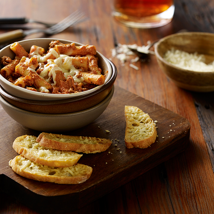 No-Boil Beef Ziti