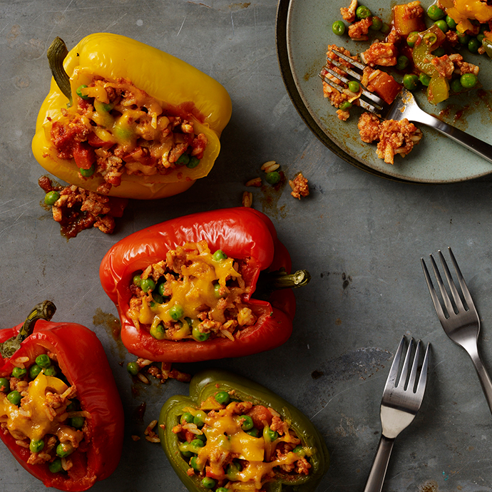 Slow Cooker Stuffed Peppers