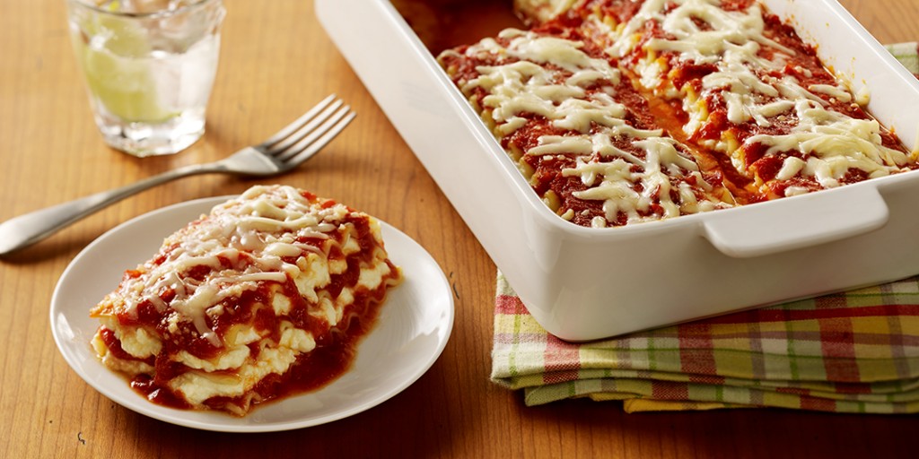 No-Boil Baked Lasagna