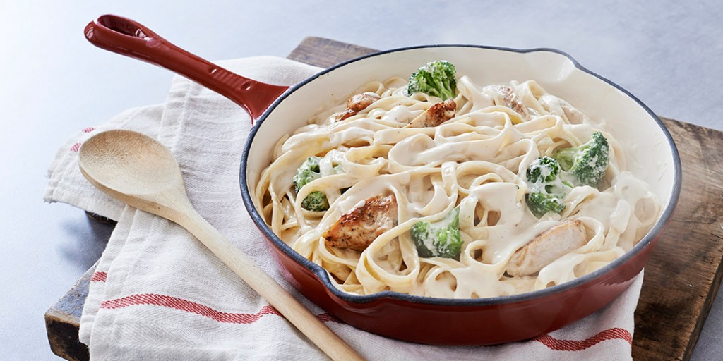 Chicken & Broccoli Alfredo with Fettuccine