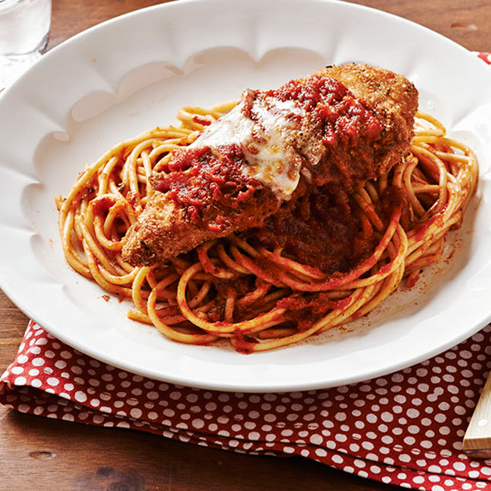 Oven Baked Chicken Parmesan