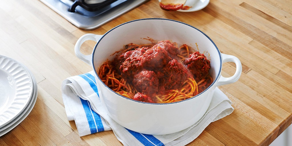 Mama’s Best Ever Spaghetti & Meatballs