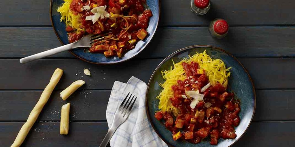 Spaghetti Squash with Vegetables