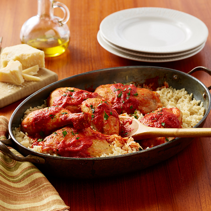 Classic Chicken Cacciatore