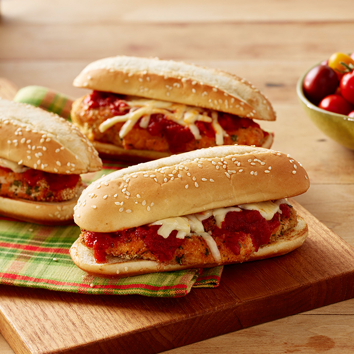 Chicken Parmesan Sandwiches