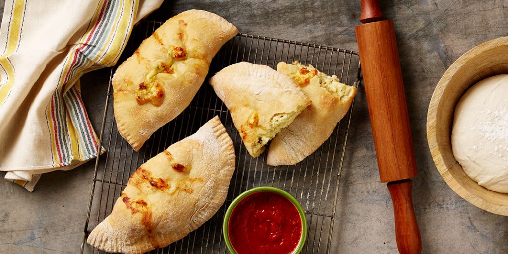 Cheesy Calzones