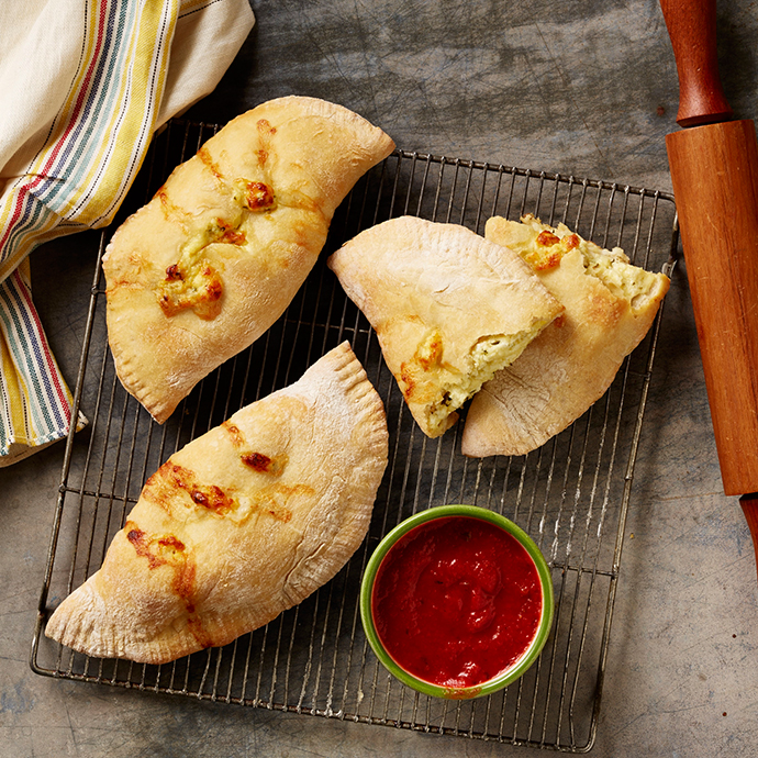 Cheesy Calzones