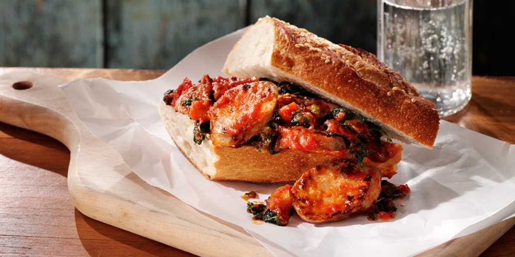 Tuscan-Style Sausage Sandwiches