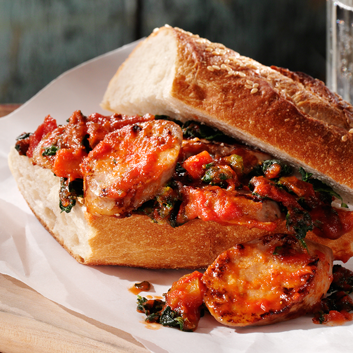 Tuscan-Style Sausage Sandwiches