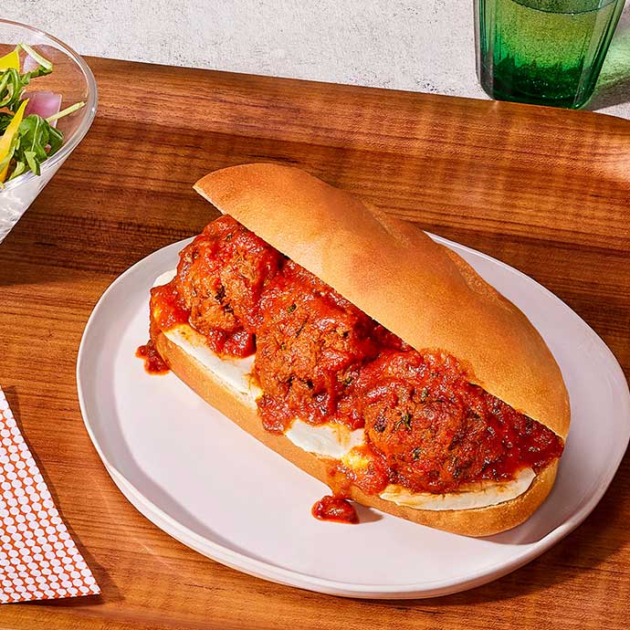 Slow Cooker Meatball Subs