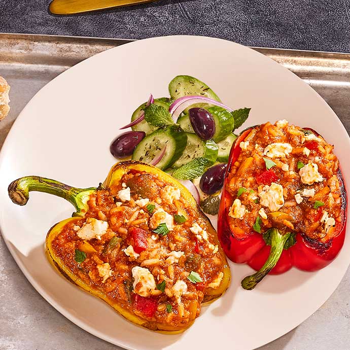 Slow Cooker Stuffed Peppers