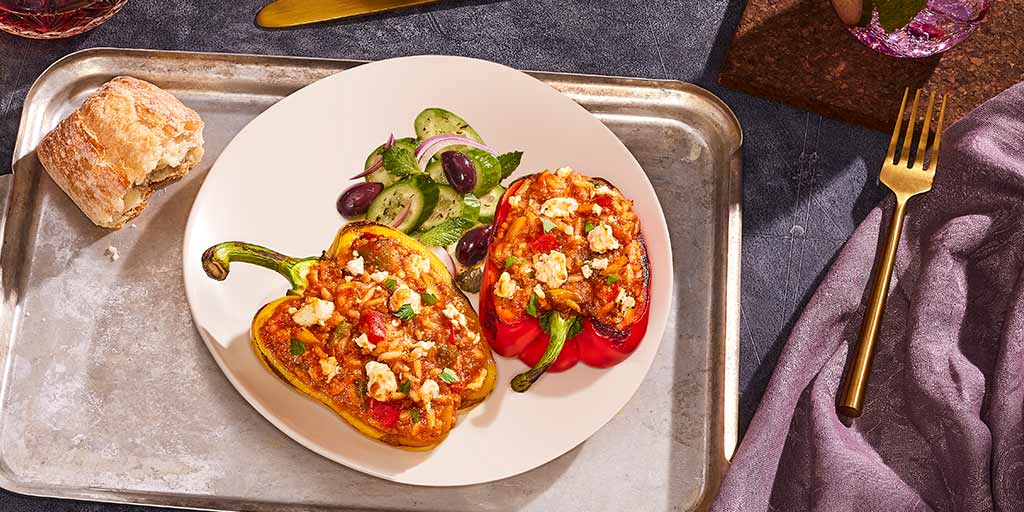 Slow Cooker Stuffed Peppers