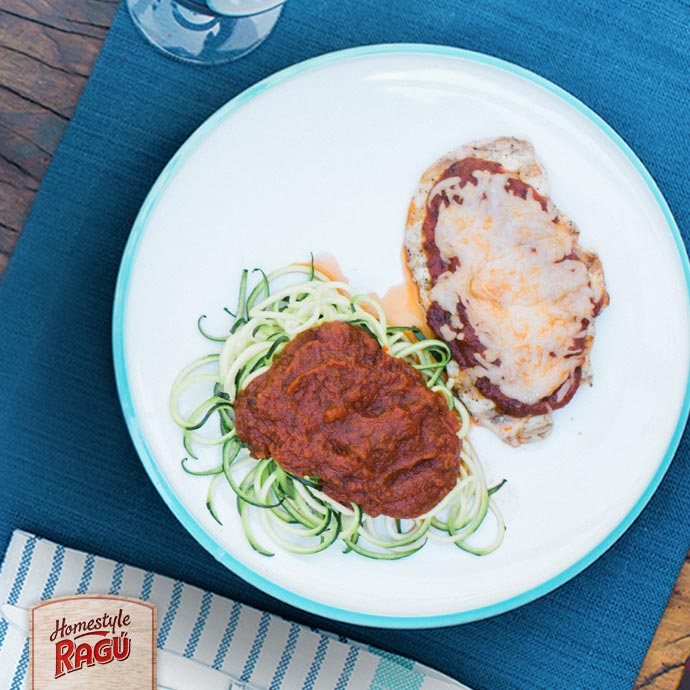Grilled Chicken Parmesan
