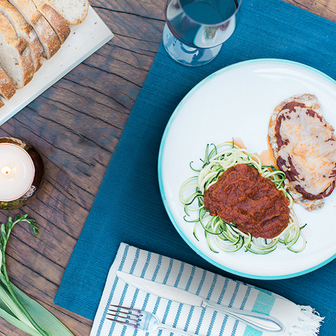 Grilled Chicken Parmesan