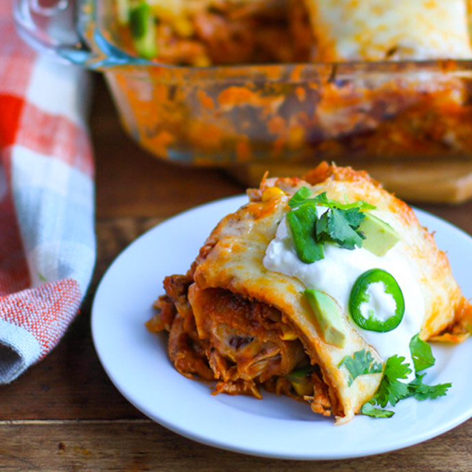 Modern Italian Chicken Chili Bake