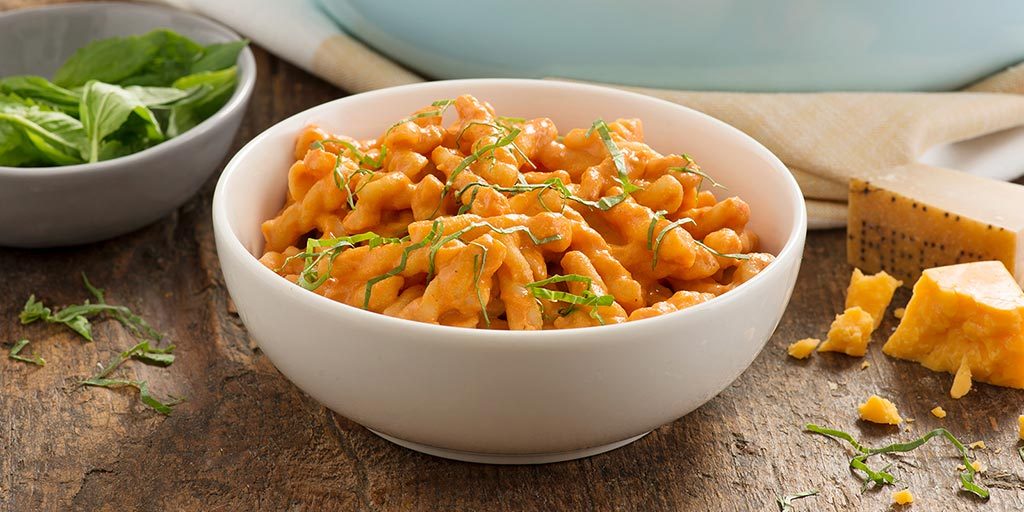 Grown-Up Tomato Mac & Cheese