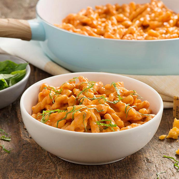 Grown-Up Tomato Mac & Cheese