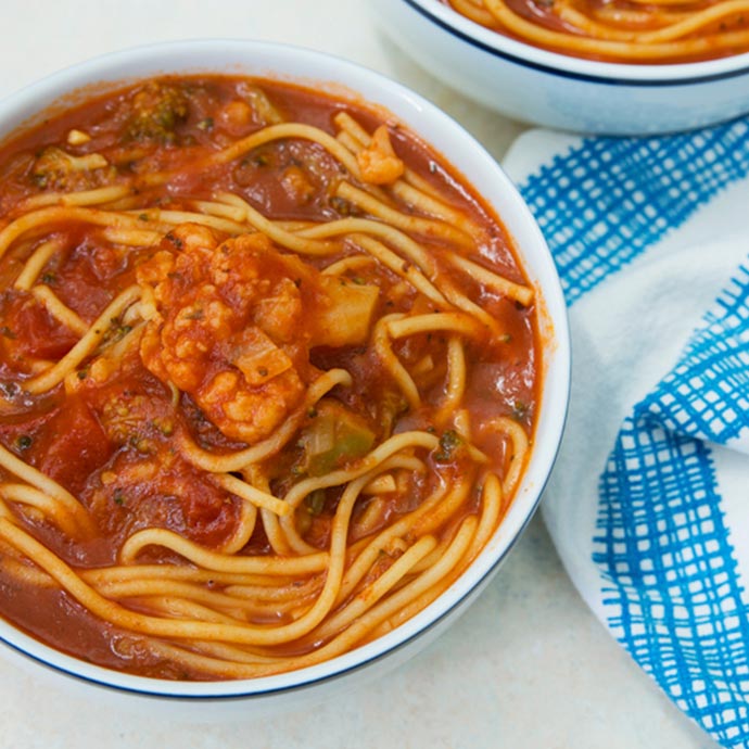 Instant Pot Spaghetti Soup