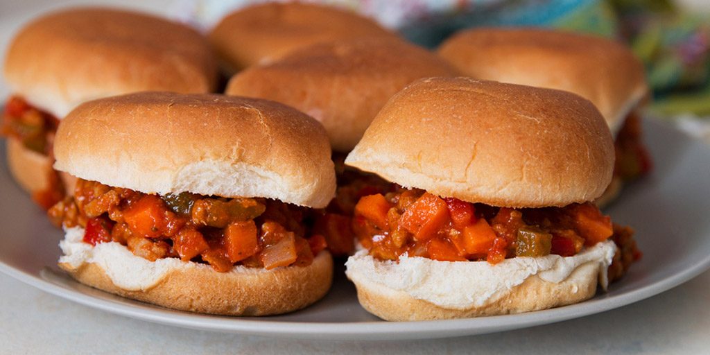 Mini Turkey Sloppy Joes