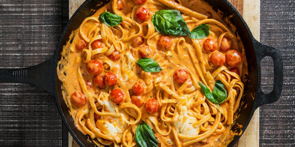 Rosa Chicken Caprese Pasta