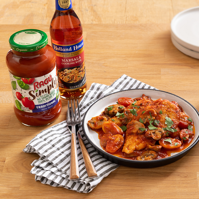 Tangy Tomato Chicken Marsala