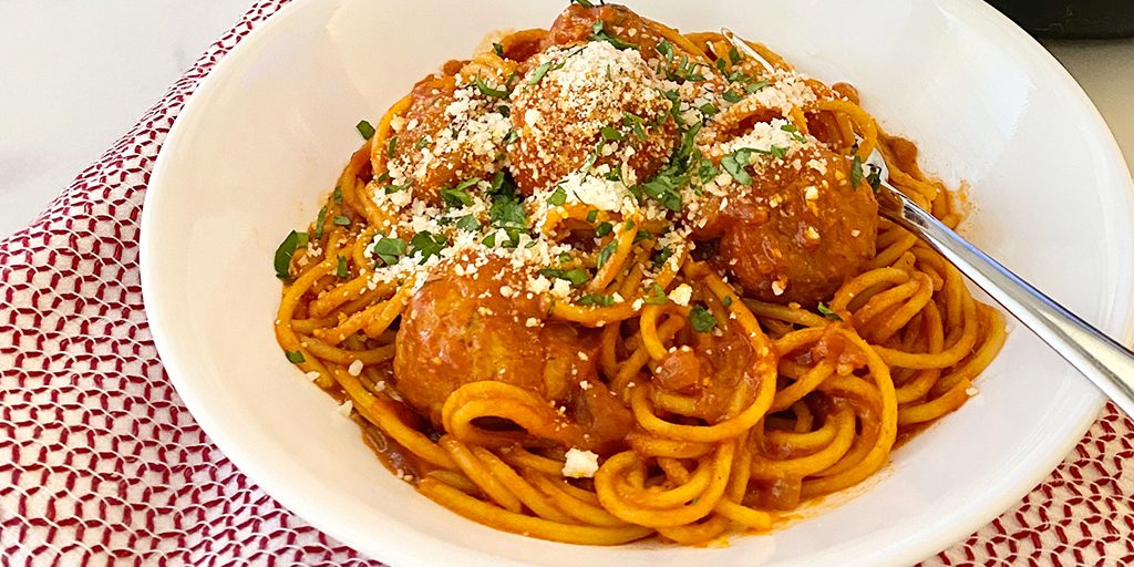 Spaghetti & Meatballs in an Instant