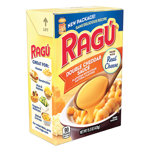 RAGÚ Double Cheddar Cheese Sauce, 15.5 oz