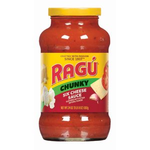 RAGÚ Chunky Six Cheese Sauce, 24 oz