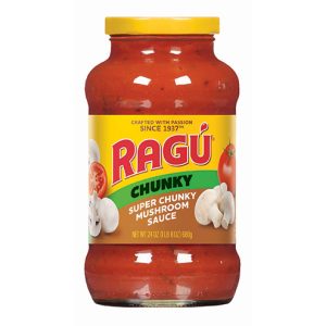 RAGÚ Chunky Super Chunky Mushroom Sauce, 24 oz