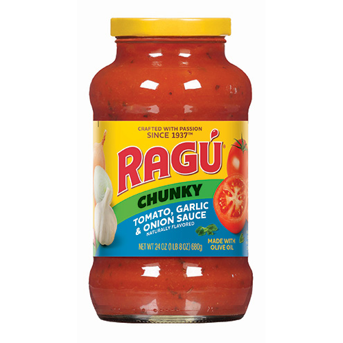 RAGÚ Chunky Tomato, Garlic & Onion Sauce, 24 oz