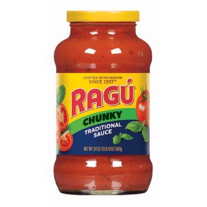 RAGÚ Chunky Traditional spaghetti sauce, 24 oz
